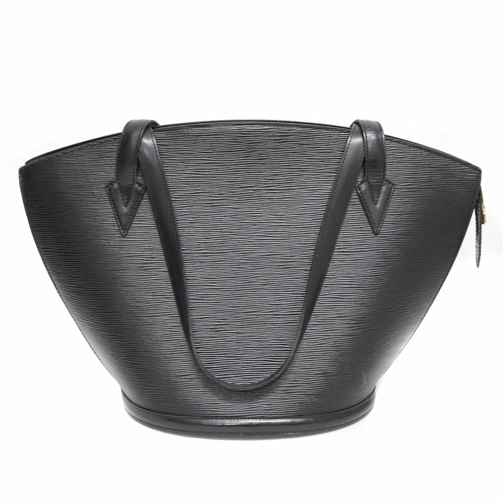 Louis Vuitton Saint Jacques Shoulder Bag Epi Leather Black
